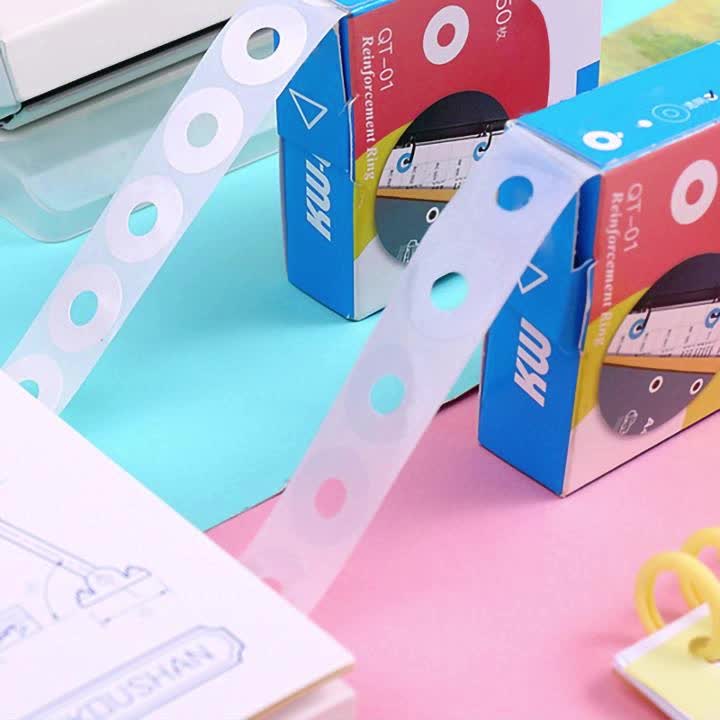 Hole Punch Reinforcements Loose-leaf Paper Sticker Binder