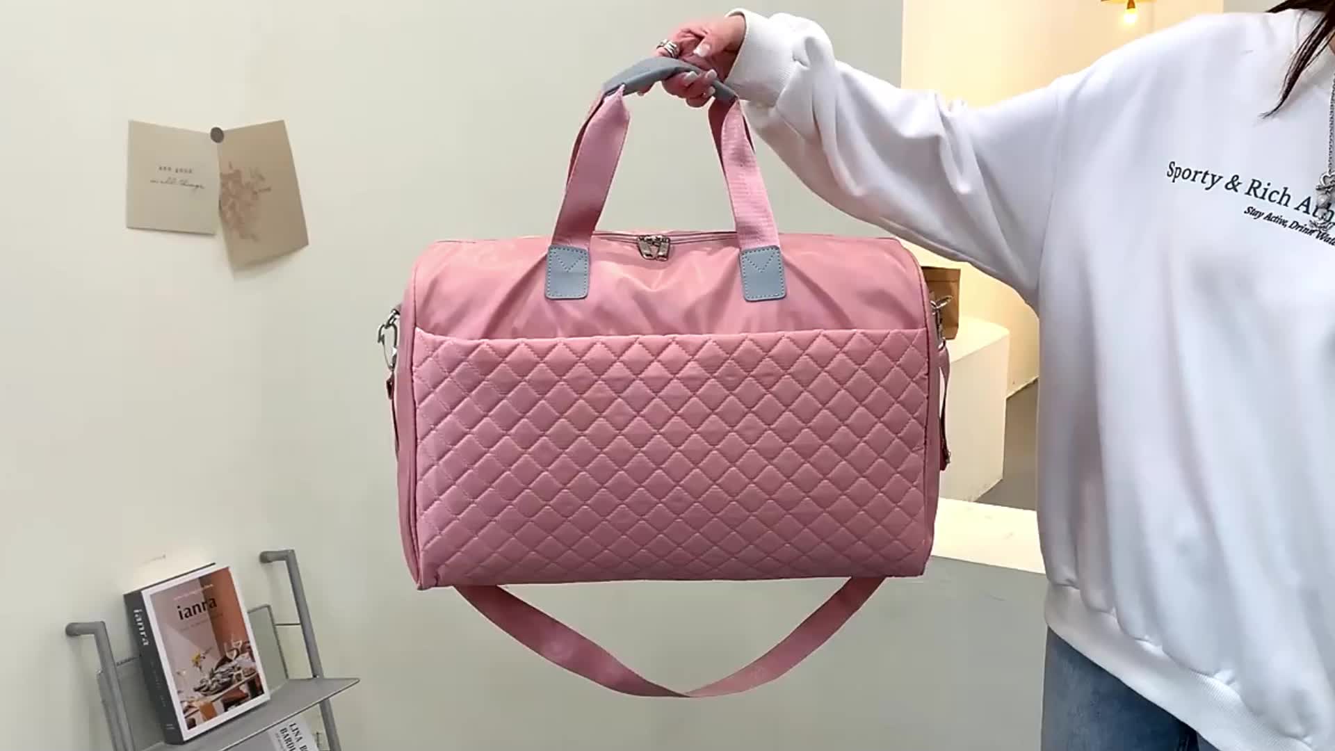 Große Kapazität Seesack Brusttasche Männer Große Kapazität Einkaufstasche  Mode Kurzstrecke Sporttasche Gepäcktasche - Taschen & Gepäck - Temu Germany