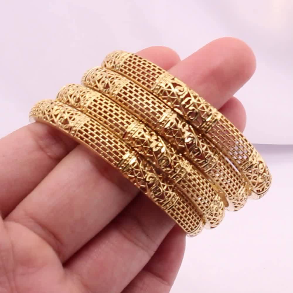 Luxury Style Plated Bangle Jewelry Urban Fashion Hand - Temu | Bettelarmbänder