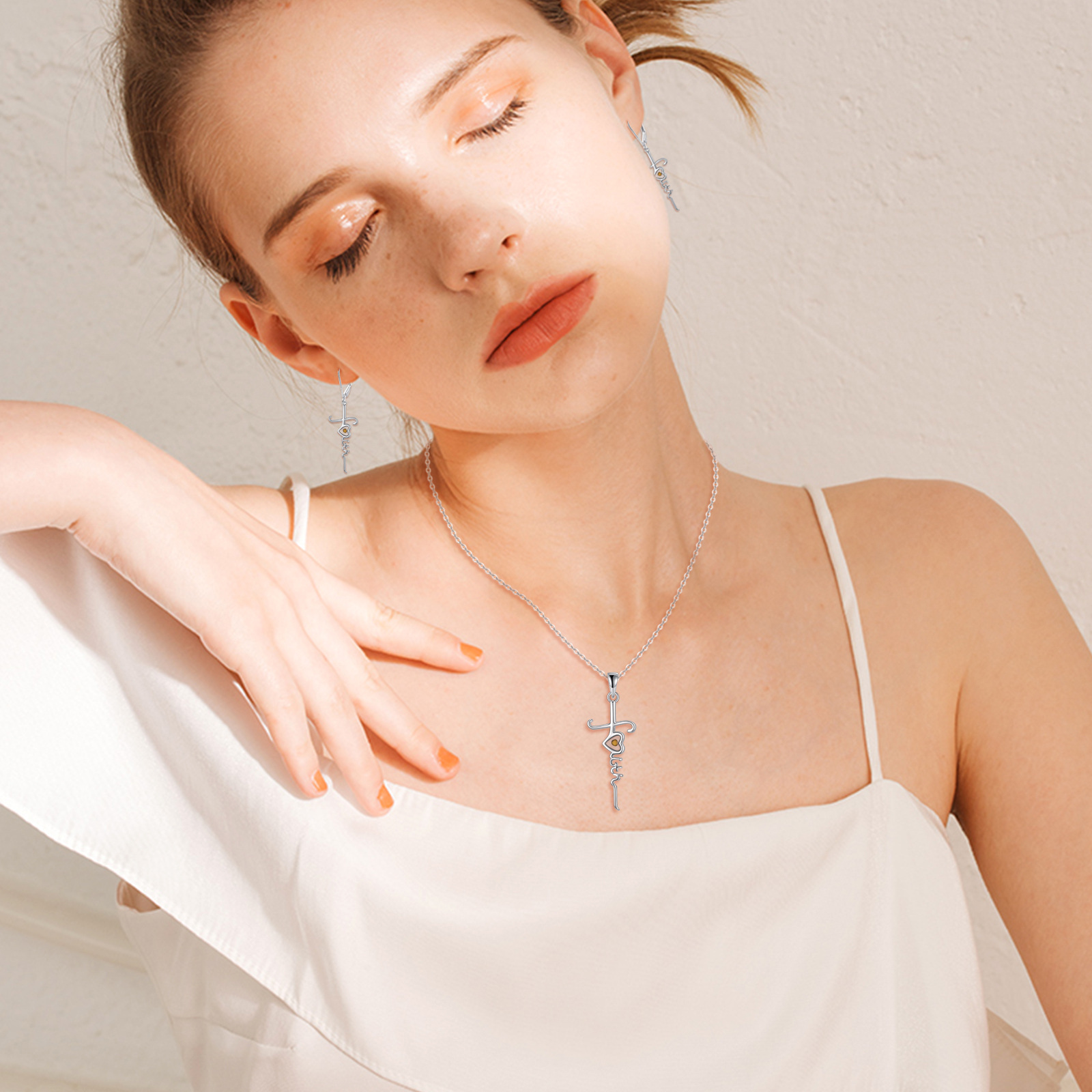cross earrings for women 925 sterling silver   earrings for women   jewelry Product details 2