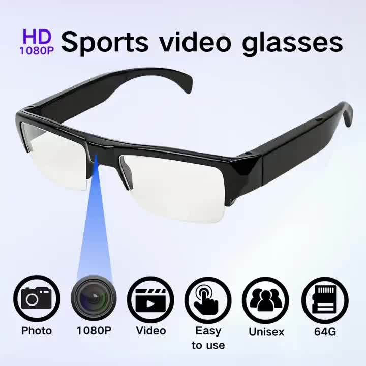 1080HD Smart Glasses | 64GB Storage, Lightweight Body Camera - Image 9