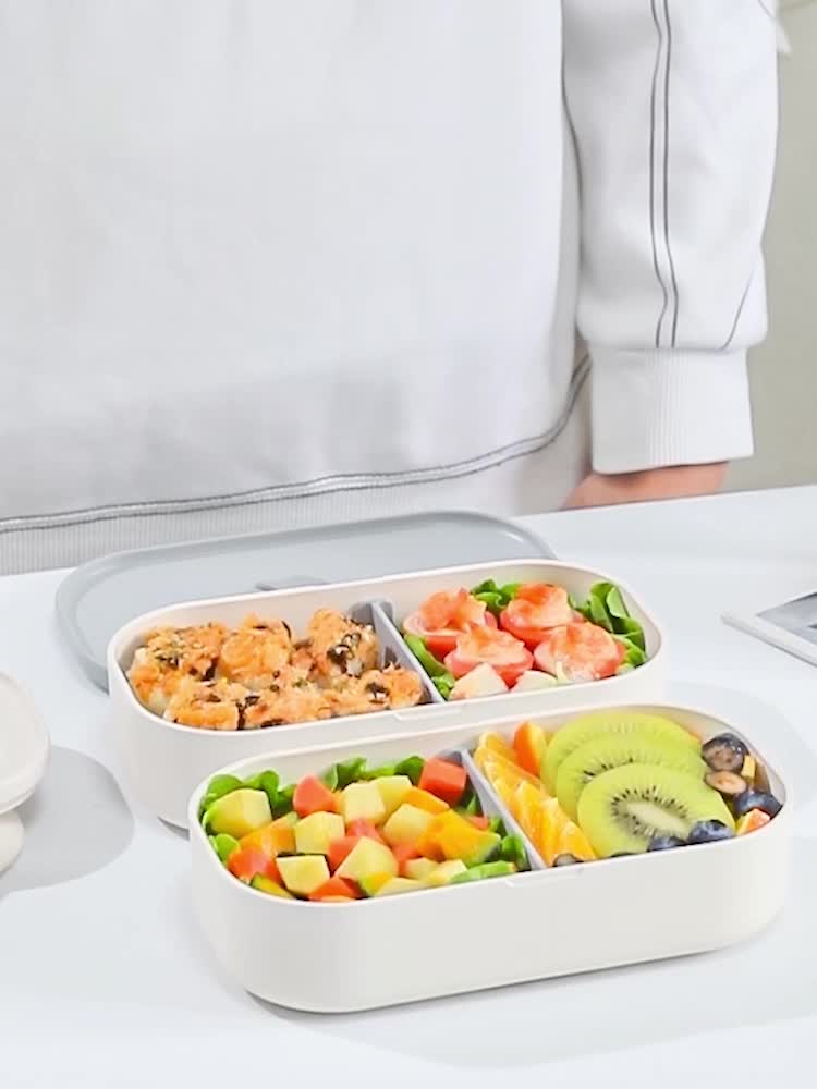 Camuz Lunch Box - Japanese Style With Cutlery - Square Divided Microwave  Oven Bento Box - Leakproof Food Container - Perfect For Teenagers And  Workers At School, Canteen, Back School, And Home Kitchen - - Temu