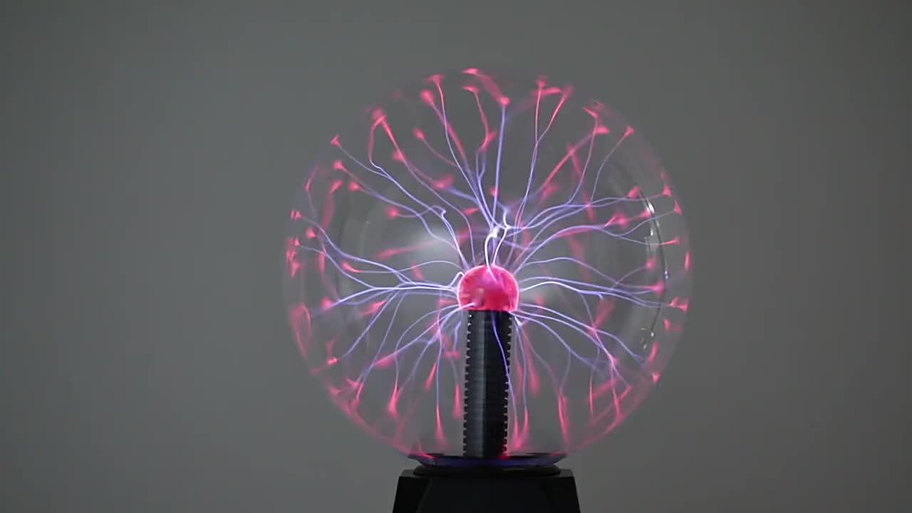 Luz Iones Electrostática Lámpara Cristal Esfera Bola Plasma - Temu