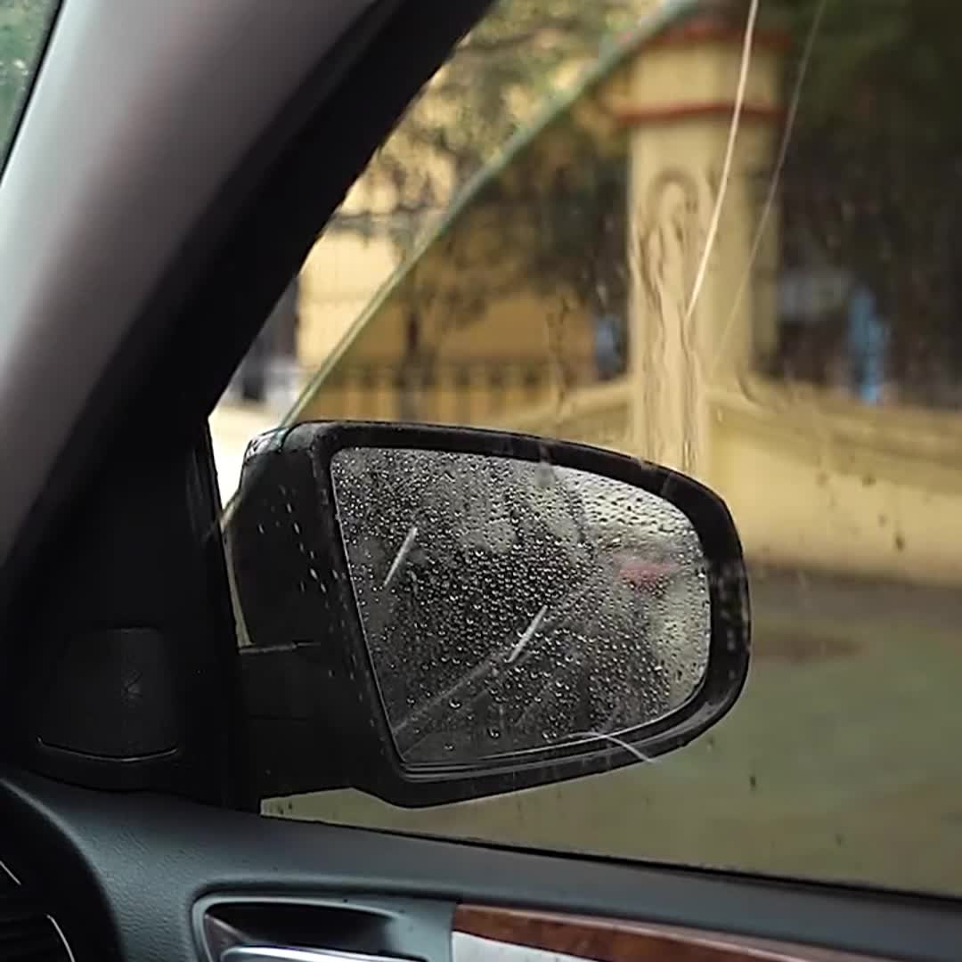 Upgrade Your Car's Rearview Mirror with this Anti-Fog, Anti-Rain Wiper -  Car Accessories