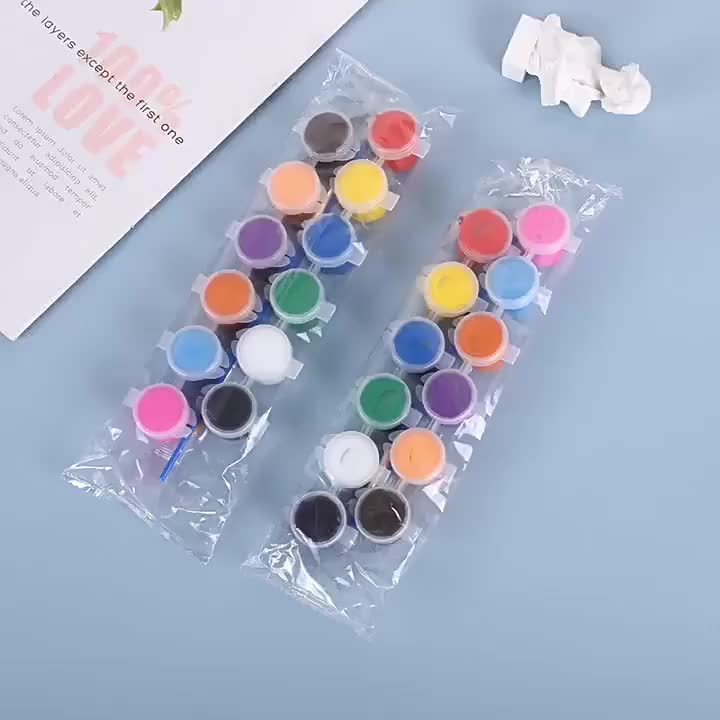 Acrylic Paint Set For Art Painting Finger Painting Graffiti - Temu