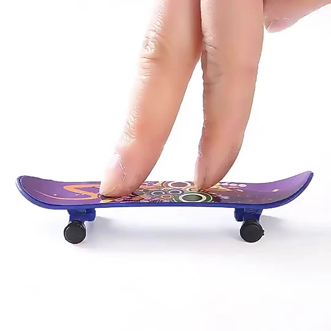 random Colors) Mini Finger Skateboard And Finger - Temu