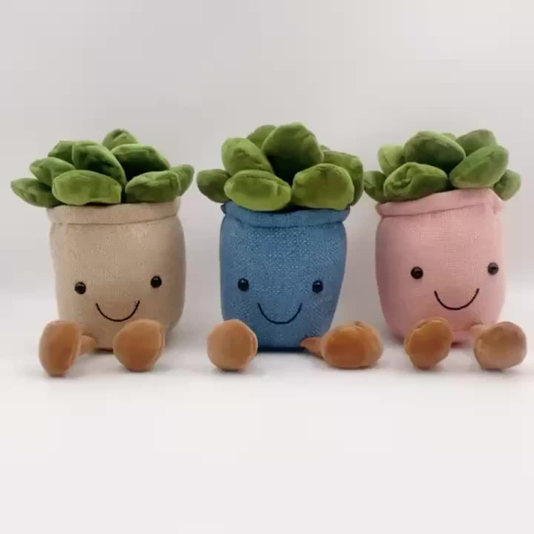 Juguete Relleno Plantas Suculentas Muñeca Juguete Peluche En - Temu Chile