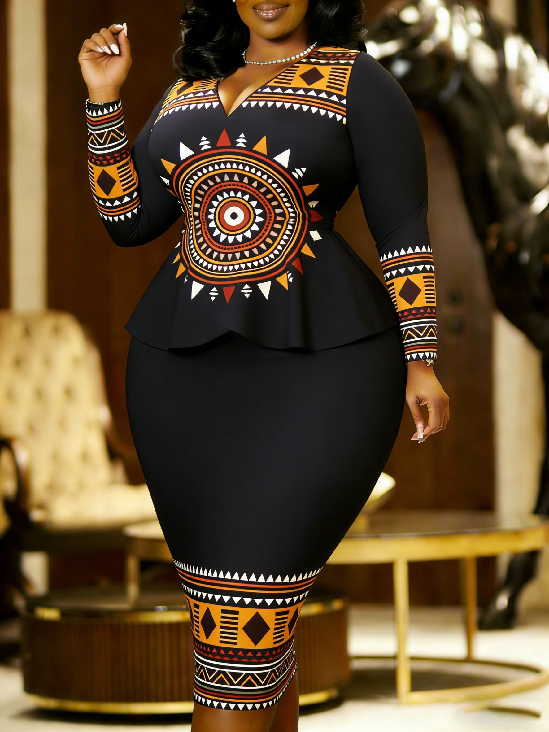 african dresses for women sold on Temu United States