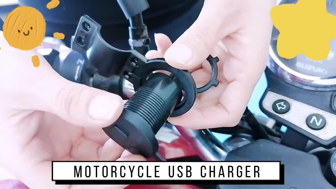 Motorcycle Usb Charger 5v 2a Fast Charging Waterproof - Temu