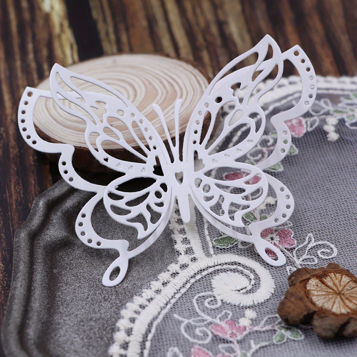 Die Cuts for Card Making, Ouginx Animal Butterfly Flower Metal Cutting Dies  DIY Die Cutters Die Stencils for Scrapbooking, Embossing & More 