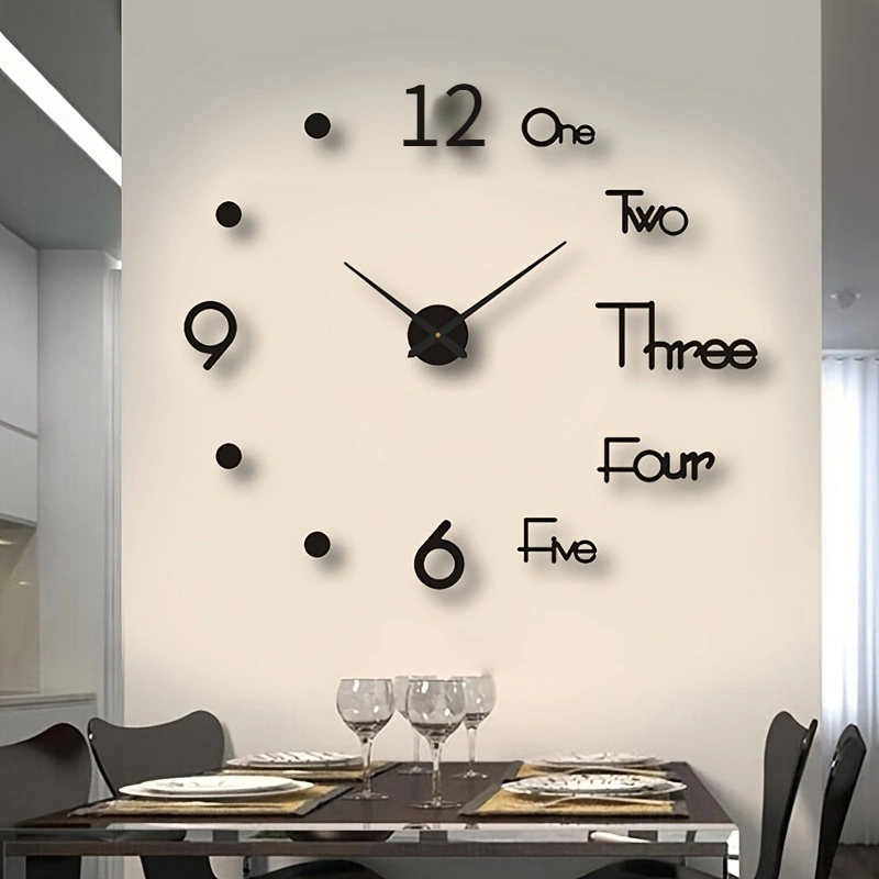 Reloj de pared grande de estilo vintage, redondo, de metal, silencioso, sin  tictac, funciona con pilas, 40 cm, números romanos negros, relojes de sala  de estar, dormitorio, decoración de cocina negra