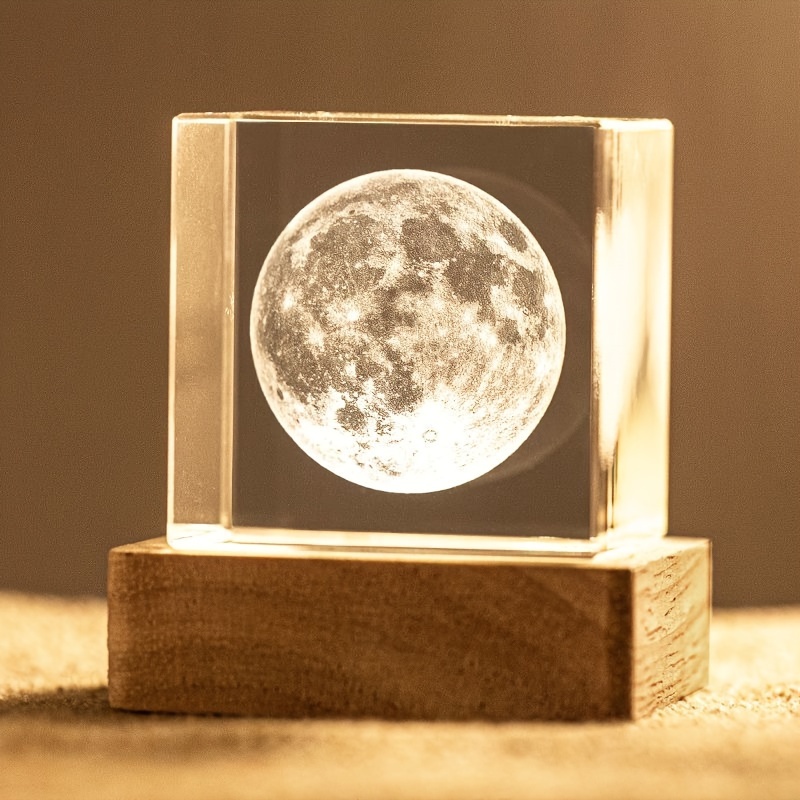 Lámpara Lunar, giratoria en 360°, 16 Colores. – Genios Chile