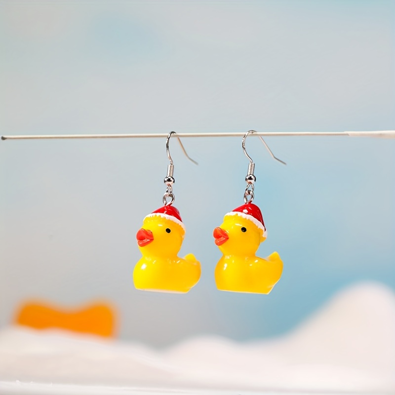 Rubber Duck Earrings – Live in the Light