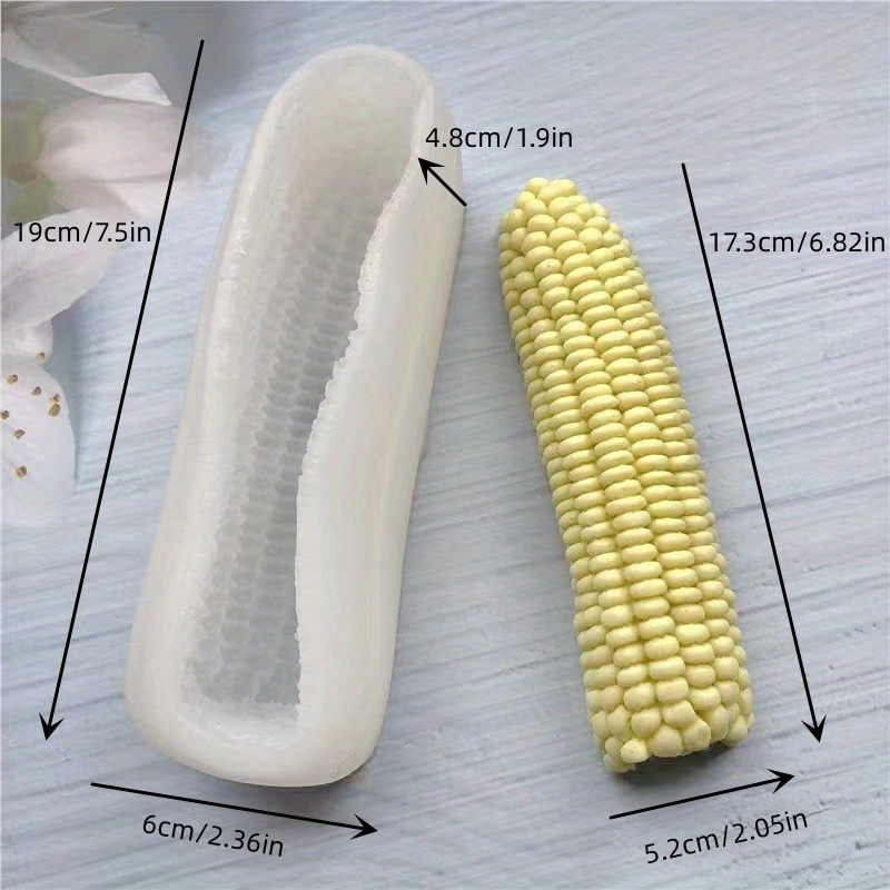 SMALL CORN MOLD, Corn Mold, Corn Resin Mold, Corn on the Cob Mold