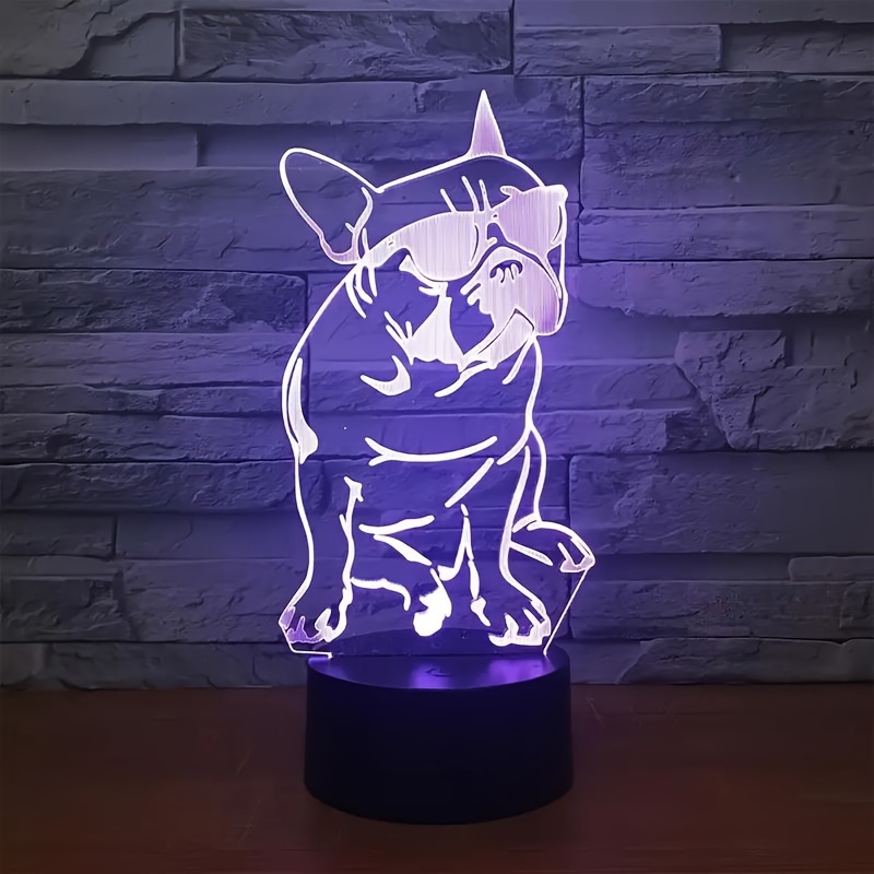 Perro Luz Nocturna – Wookie – Figura – Perro Pug – Mascota Luz LED de Noche