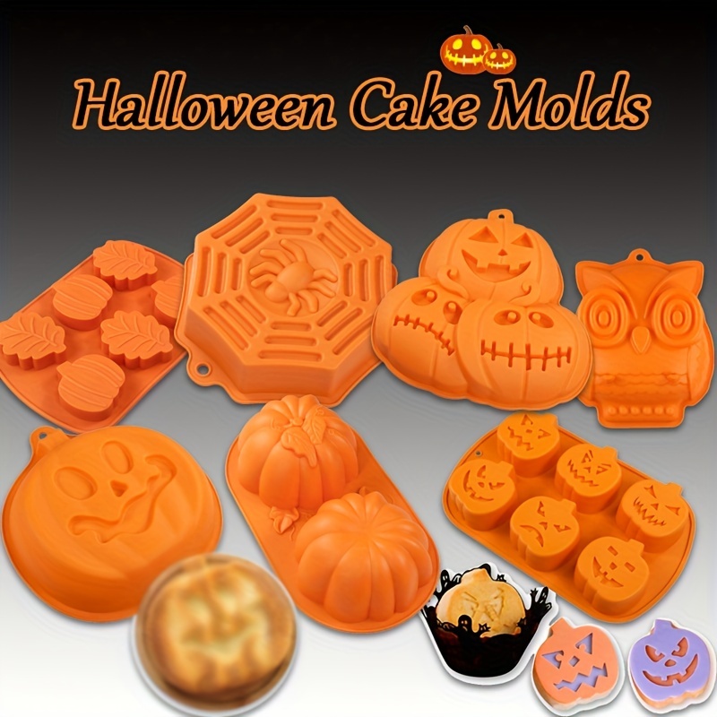 Halloween Chocolate Molds Silicone Fondant Bloody - Temu