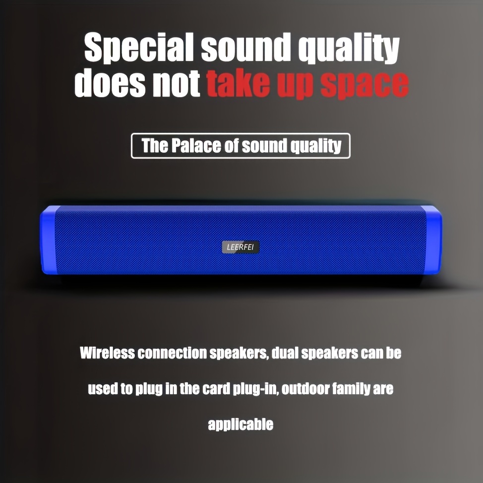 TWS Potente altavoz Bluetooth® 2x5W con luz multicolor