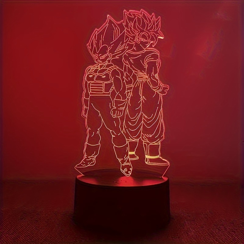 Anime Led Light Box Anime Paper Cut Light Box Handmade Manga Shadow Lamp  RGB Multi Color Carving Night Light Table Lamp for Room Decor Anime Gift