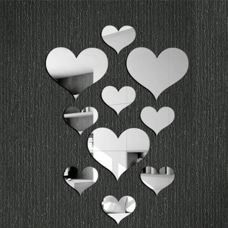 Adhesivo De Pared Con Diseño De Corazón De 29 Uds. Adhesivos - Temu