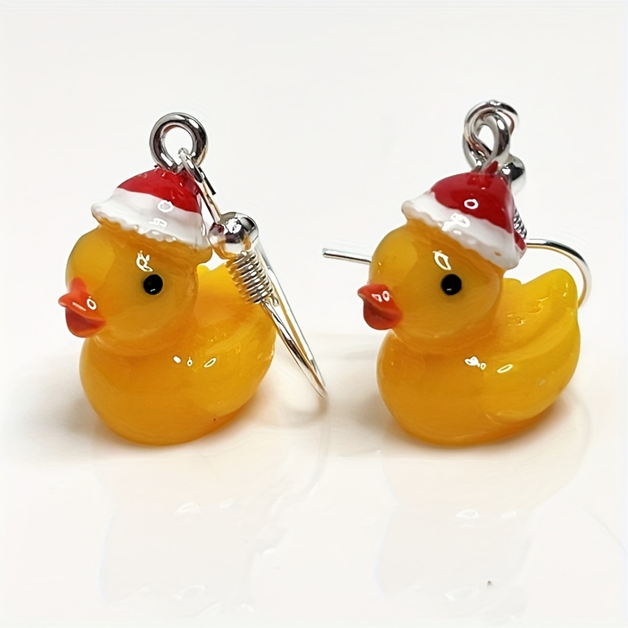 Rubber Duck Earrings – Live in the Light