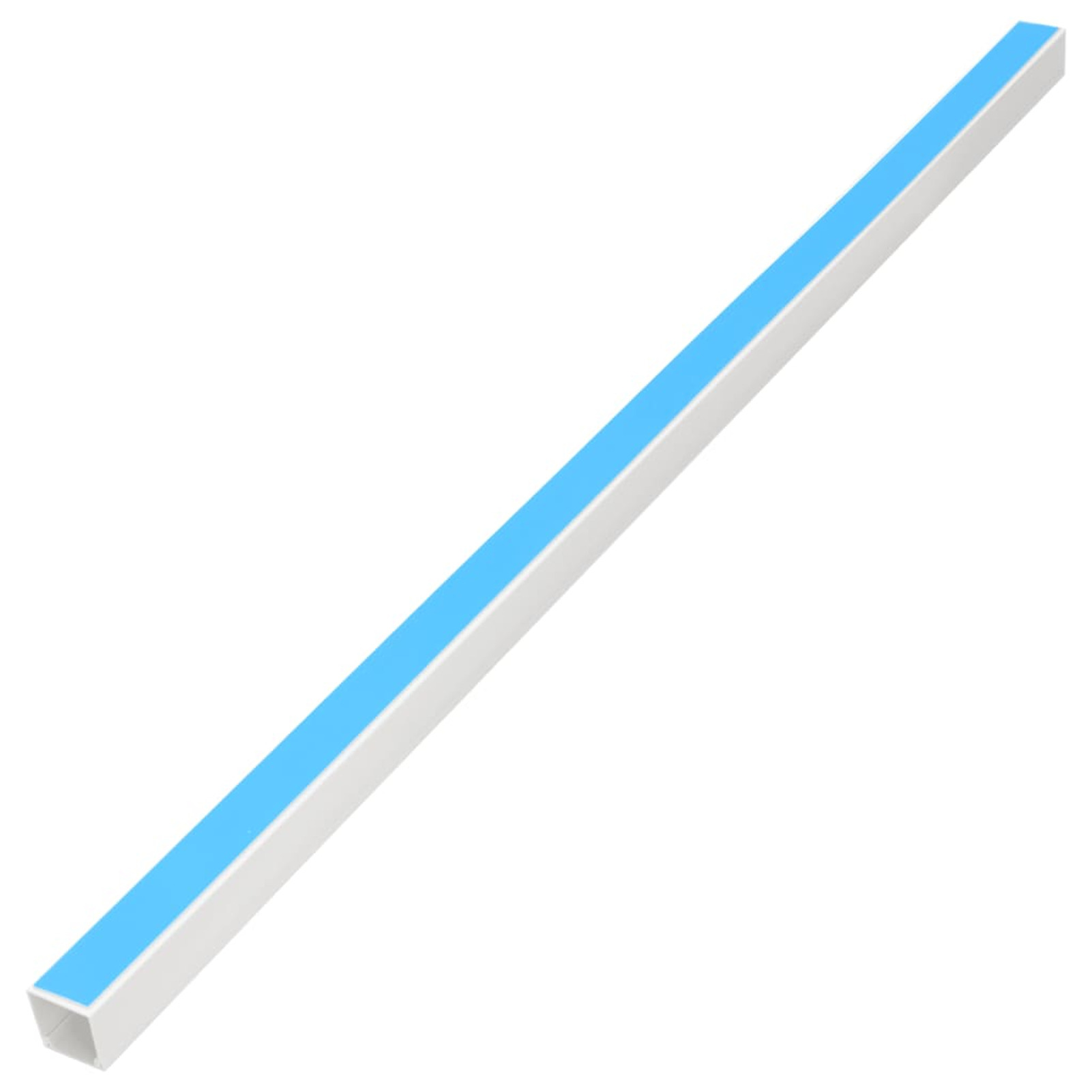 Gecheer 10m Pvc Cable , Self-adhesive, 25x16 Mm, Polyvinyl Chloride Material, Cable Management Channel