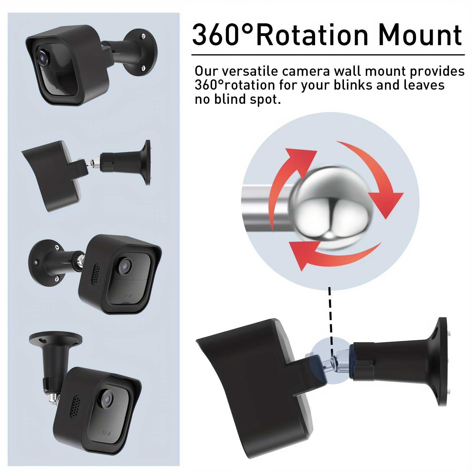 Arlo Security Camera Mount - Magnetic - 360 Degree Rotation - Strong - 3  Pack