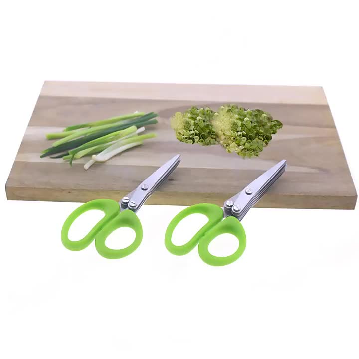 Kitchen Multi-functional Sharp Stainless Steel Onion Scissors