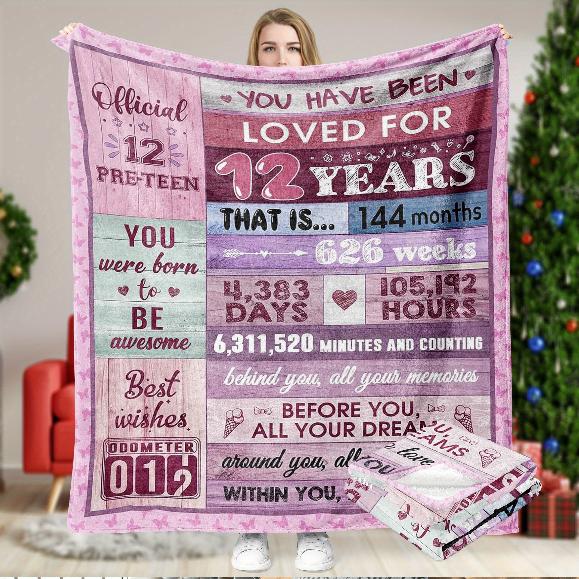 Blanket Best Gift For 12 Years Old Girl Blanket Birthday Presents