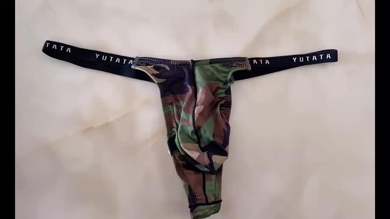 Camouflage Military Women's Panties Low Rise Briefs Stretch Bikini Underwear