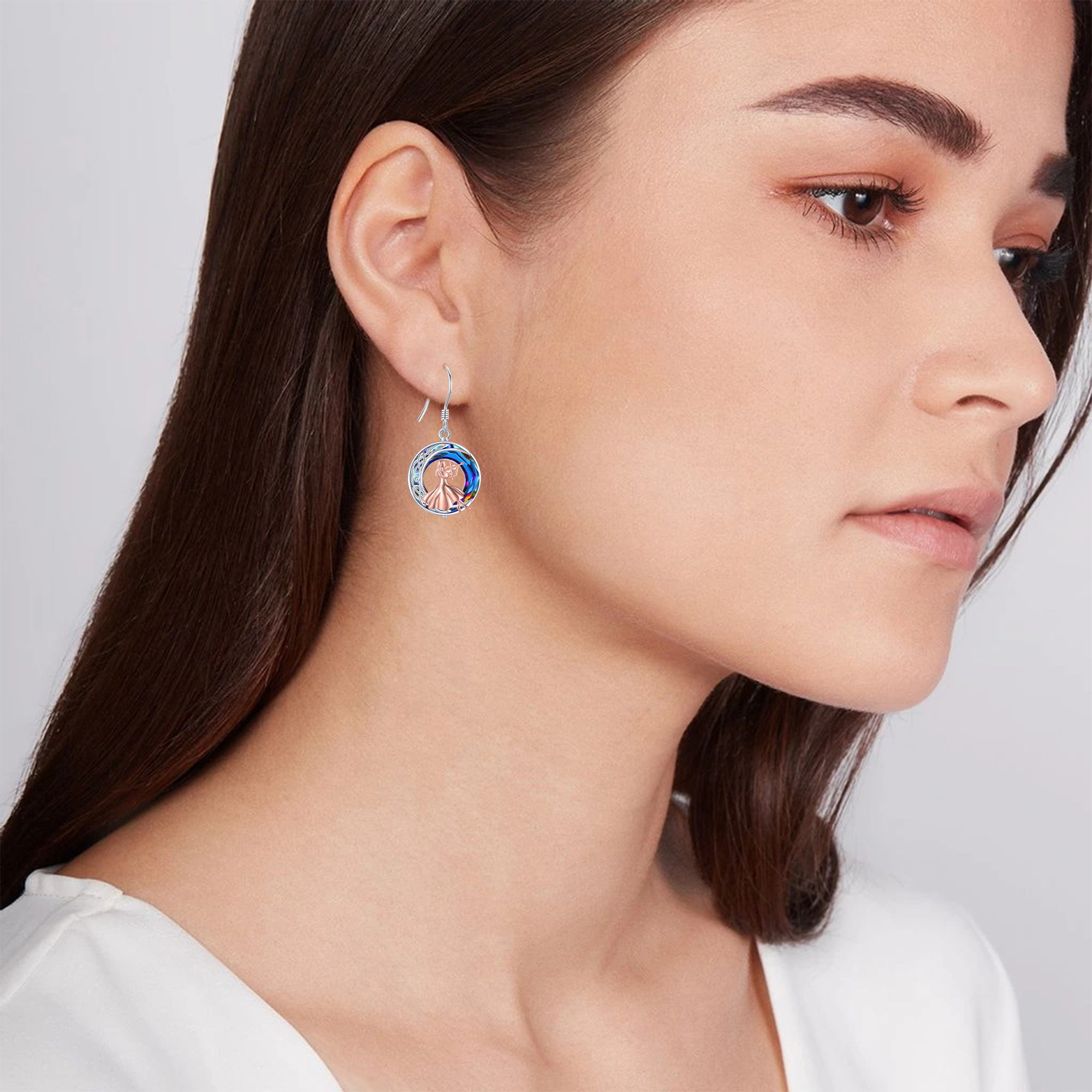 jeabzel 925 sterling silvery violin earrings for women elegant   ideal gift for violin enthusiasts everyday special occasions everyday earrings minimalist earrings durable earrings violin accessories Product details 0