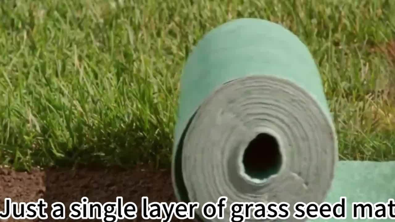 Mat discount grass seed