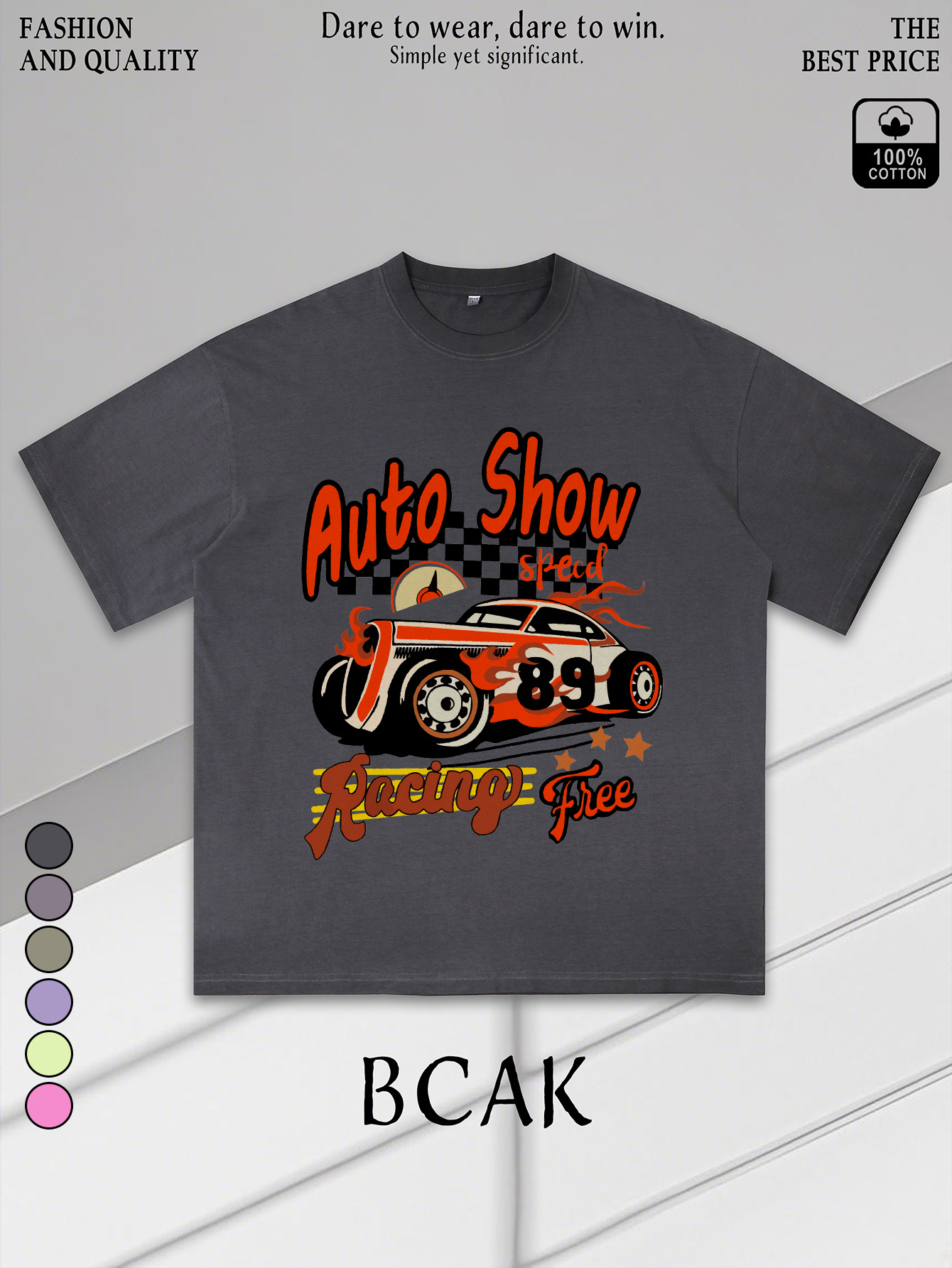 Tシャツ・カットソー IONSEOUL Racing Vintage Short Sleeve T Shirt Motorsports Short Sleeve T-Shirt – The Lincoln Electric RedZone