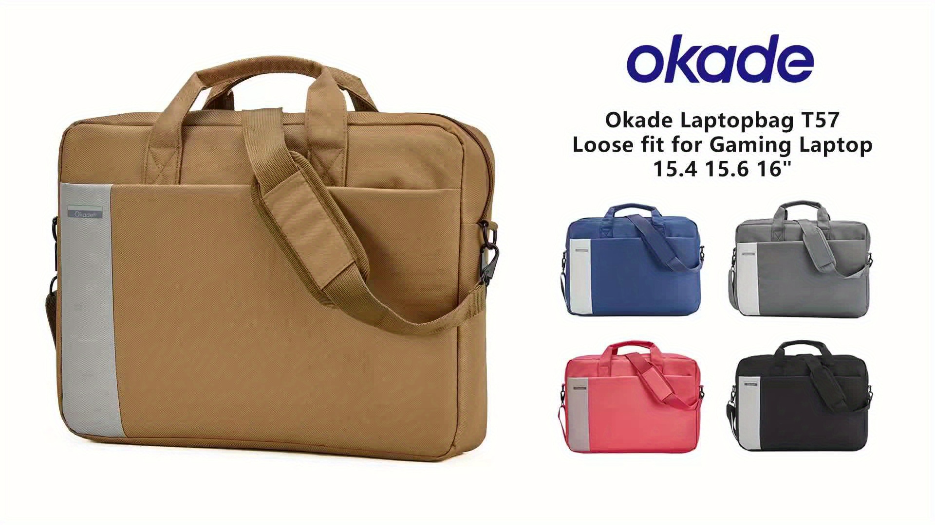 Large Capacity Laptop Shoulder Bag for Heavy Gaming Notebooks