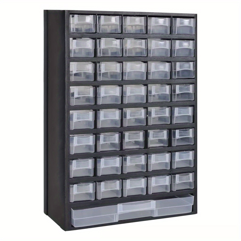 

Plastic Assortment Cabinet Assortment Box With 41 Compartments Plastic Frame 31 X 13.8 X 49 Cm Wall Mounting