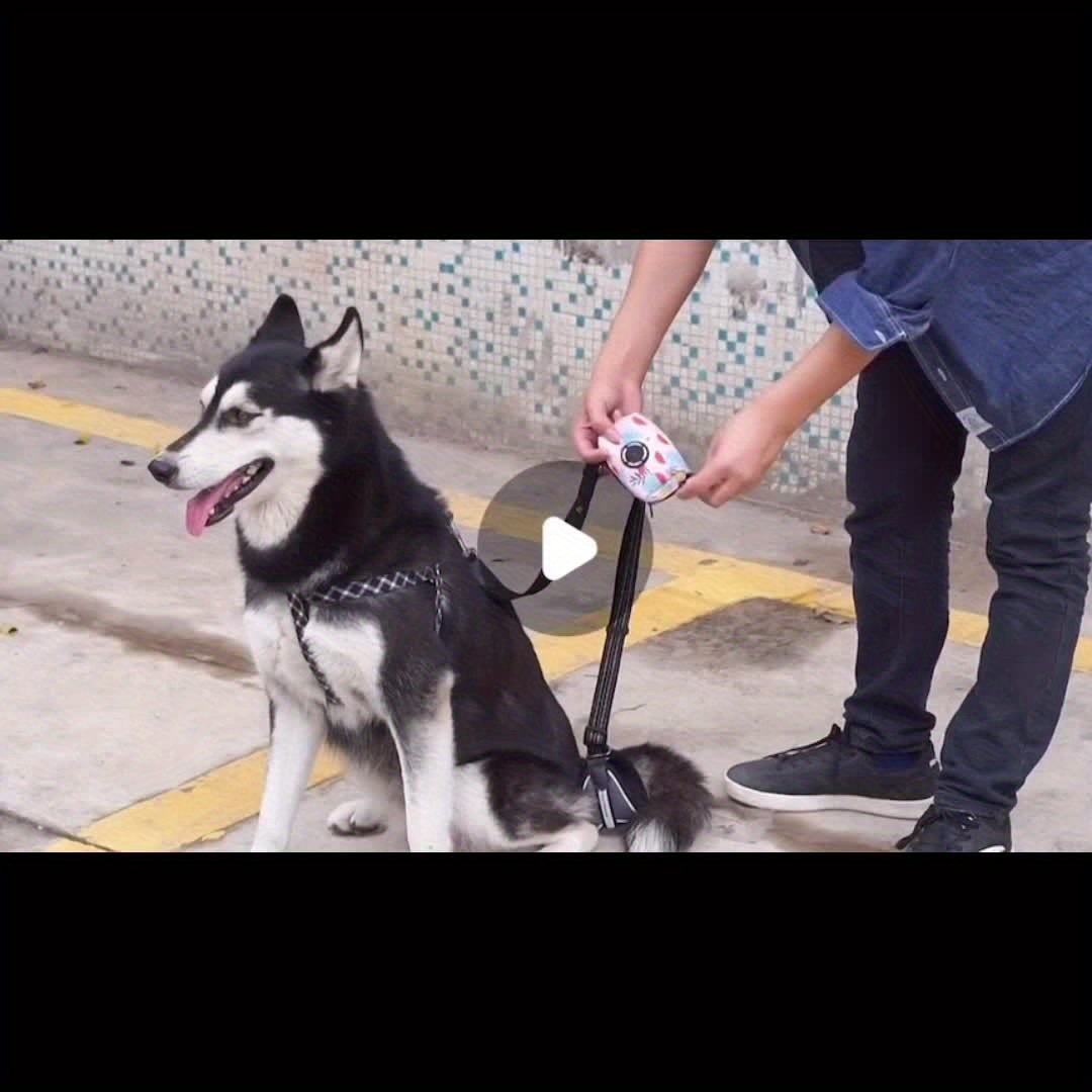 1 Porta Sacchetto Cacca Cane Guinzaglio Distributore - Temu