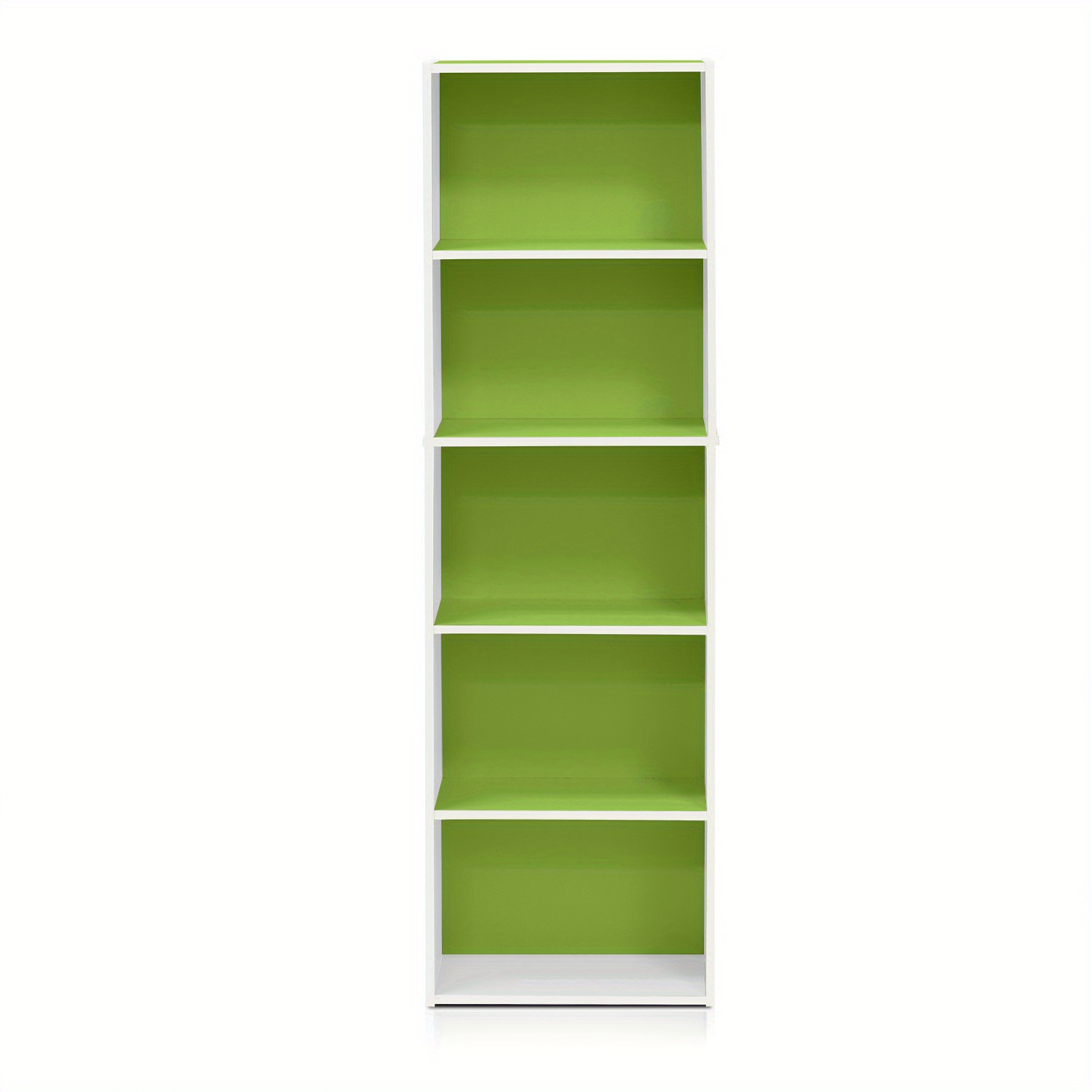 Reversible Color Luder 5-Tier Open Shelf