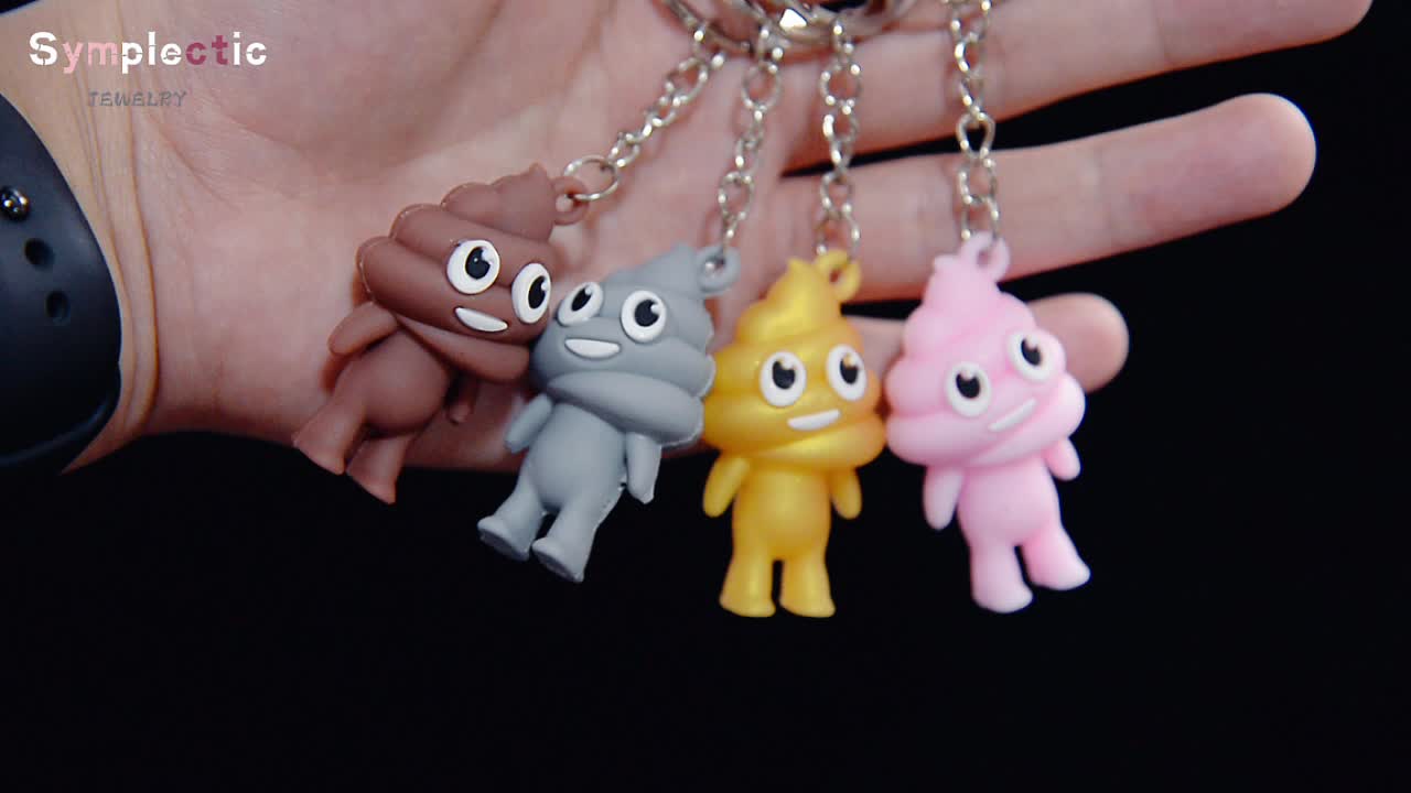 Cute Creative Spoof Poop Keychain, Personality Toilet Key Ring, Fun Gift  Poop Car Bags Pendant Toy Key Chain - Temu