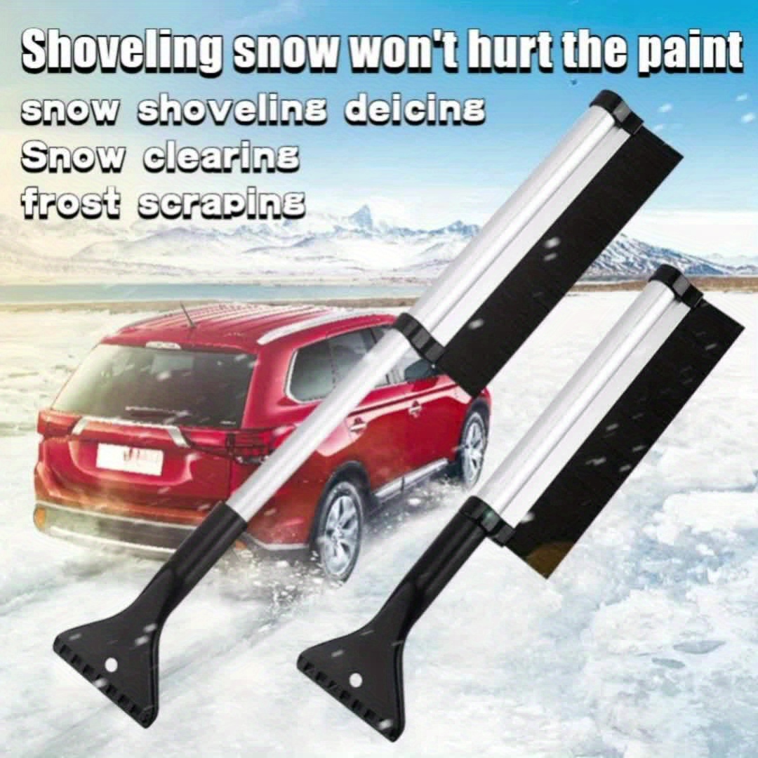 Pelle à neige pour voiture, déneigement et dégivrage Fournitures pour  véhicules, Gratteur à neige, brosse à neige, pour le dégivrage hivernal,  grattage de la neige