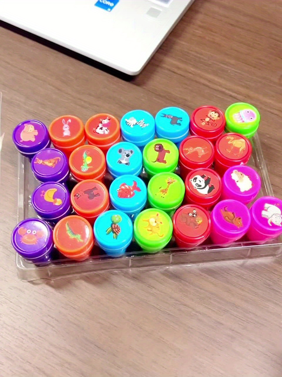 26/52pcs Colorful Animal Stamp Set for Kids