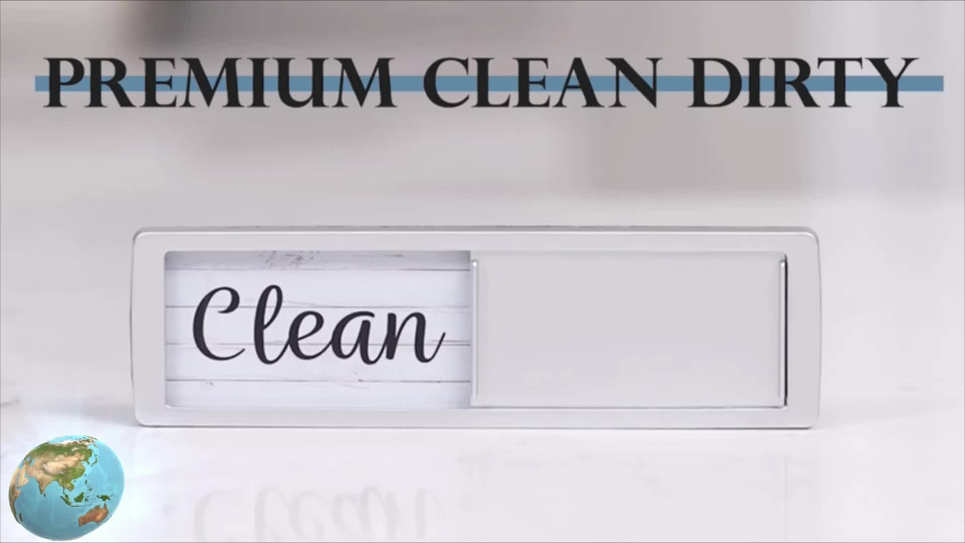 Aimant de lave-vaisselle propre, enseigne sale, aimant anti-rayures ou  option arina, obturateur, 4 pièces - AliExpress