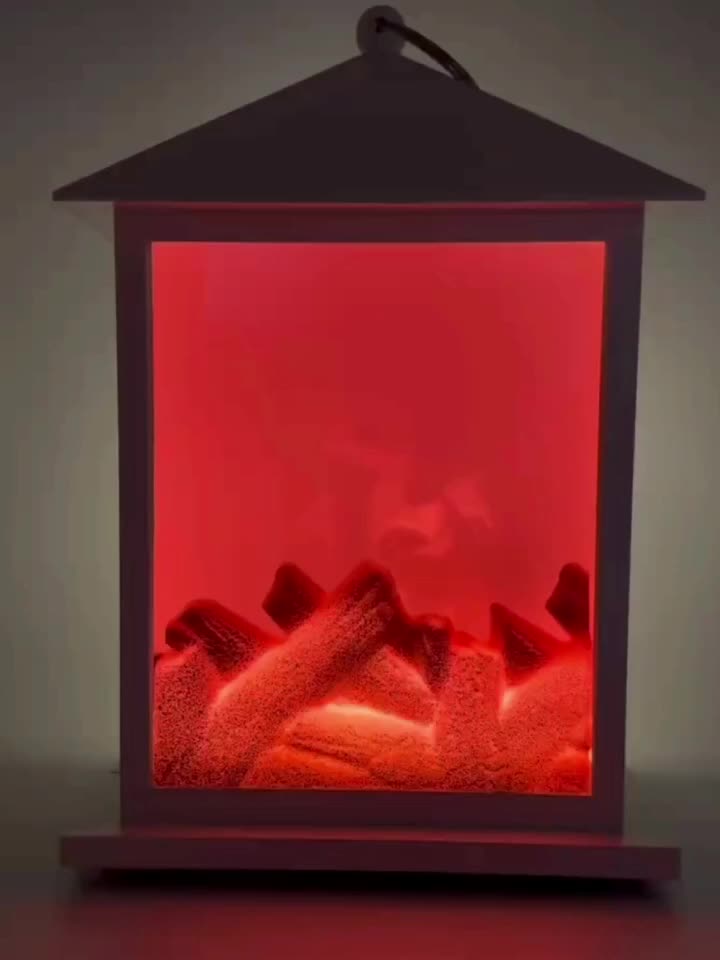 Simulation Flame Fireplace Children Room Decorative Flame Lamp