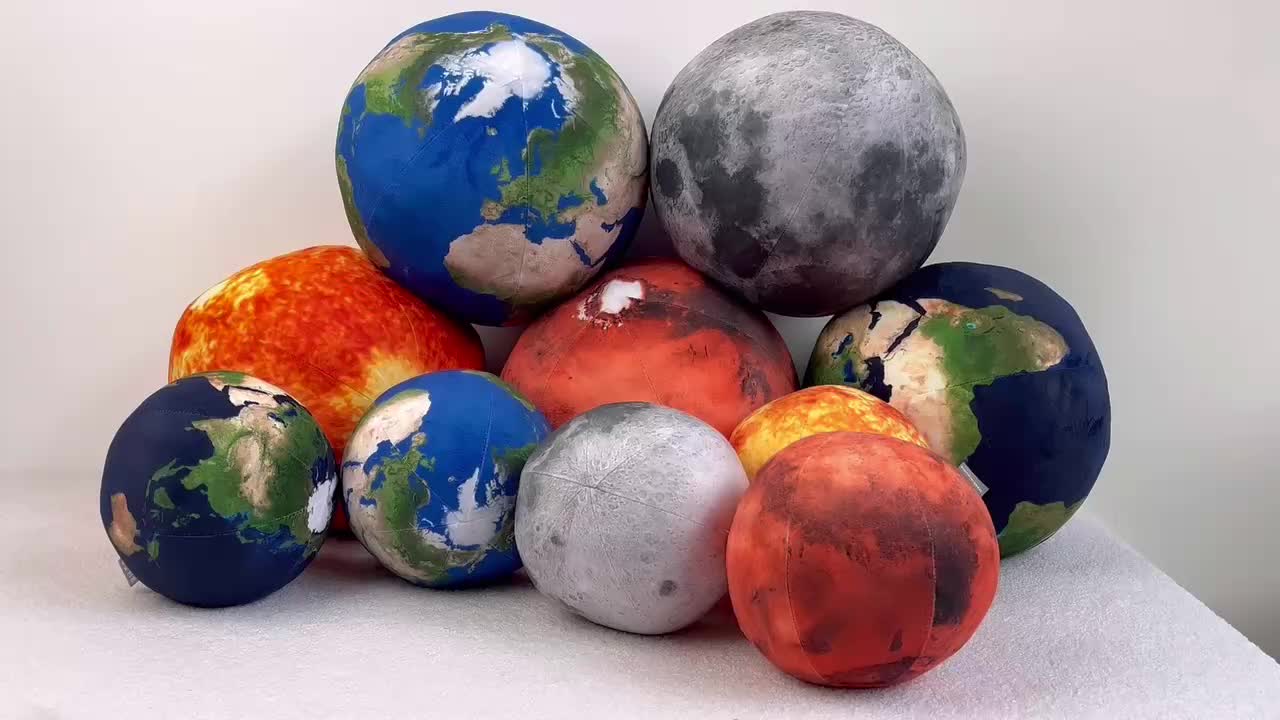 3d Styrofoam Planet Of Mars