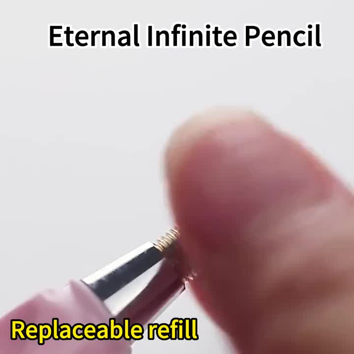 Everlasting Pencil Infinite Pencil Technology Inkless Metal Pen Magic  Pencils Drawing Is Not Easy To Break The Straight Pencil - AliExpress