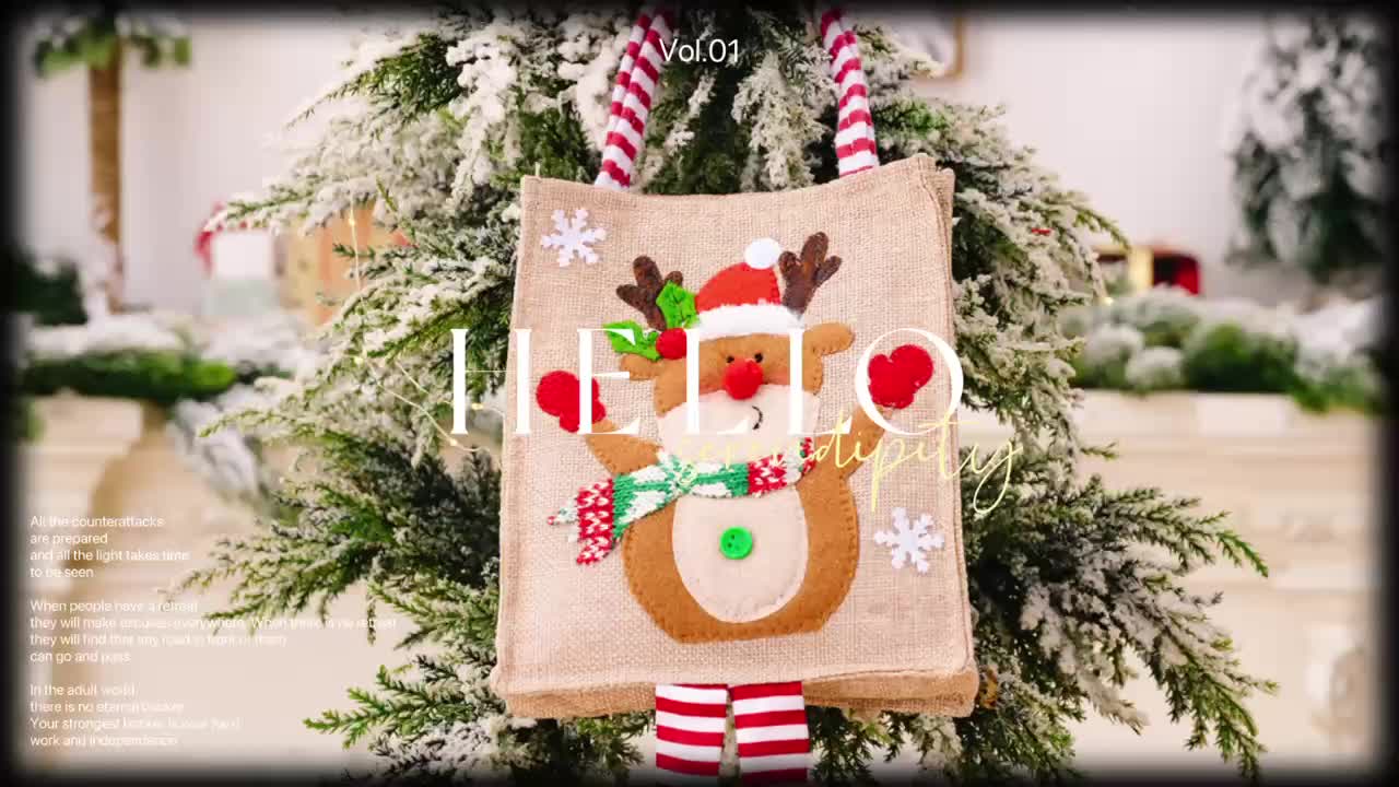  HHmei Christmas Decorations Indoor,Christmas Decorations  Cartoon Print Hanging Stripe Leg Handbag Holiday Adult's Gift Bag for Xmas  Party Favors Bags Christmas Decorations Indoor 2 Dollar Items Only : Home &  Kitchen