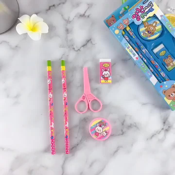 Plastic (Scale) Kids Stationery Set