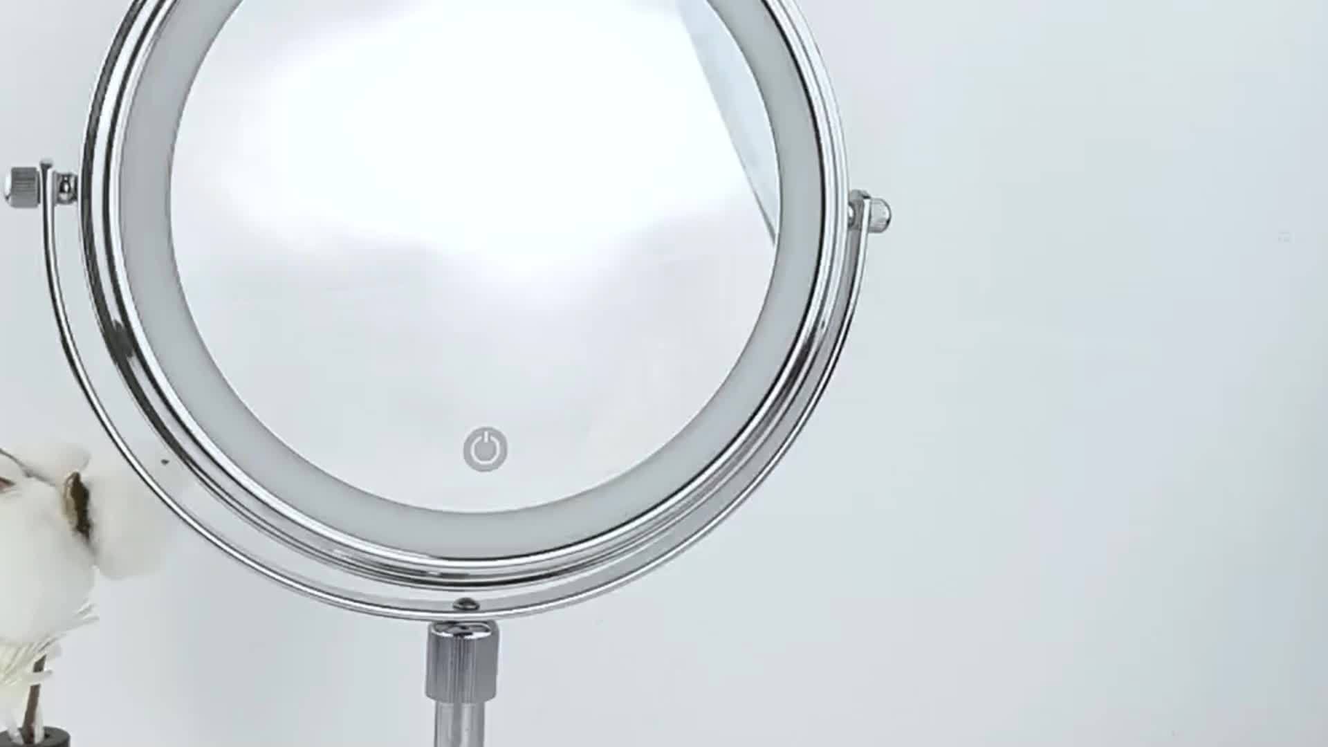 Suupvaor Espejo de aumento con 30 luces LED de 3.5 pulgadas, 3 modos de  color, espejo de maquillaje con aumento de 30X – Yaxa Colombia