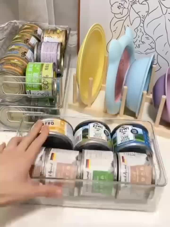 Transparent Acrylic Container Kitchen