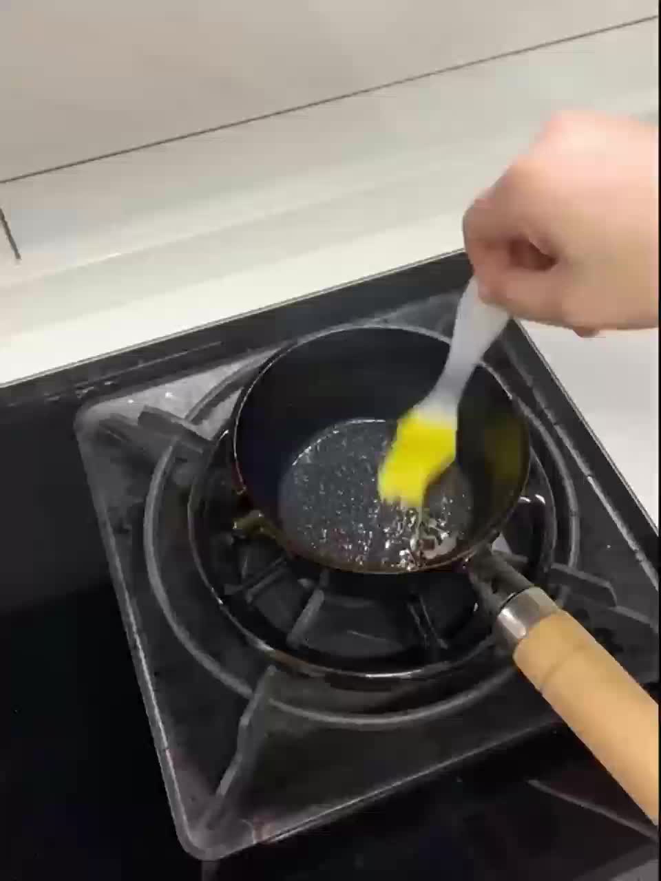 Soup Pot Hot Oil Frying Pan, Mini Iron Frying Pan, Egg Frying Pan