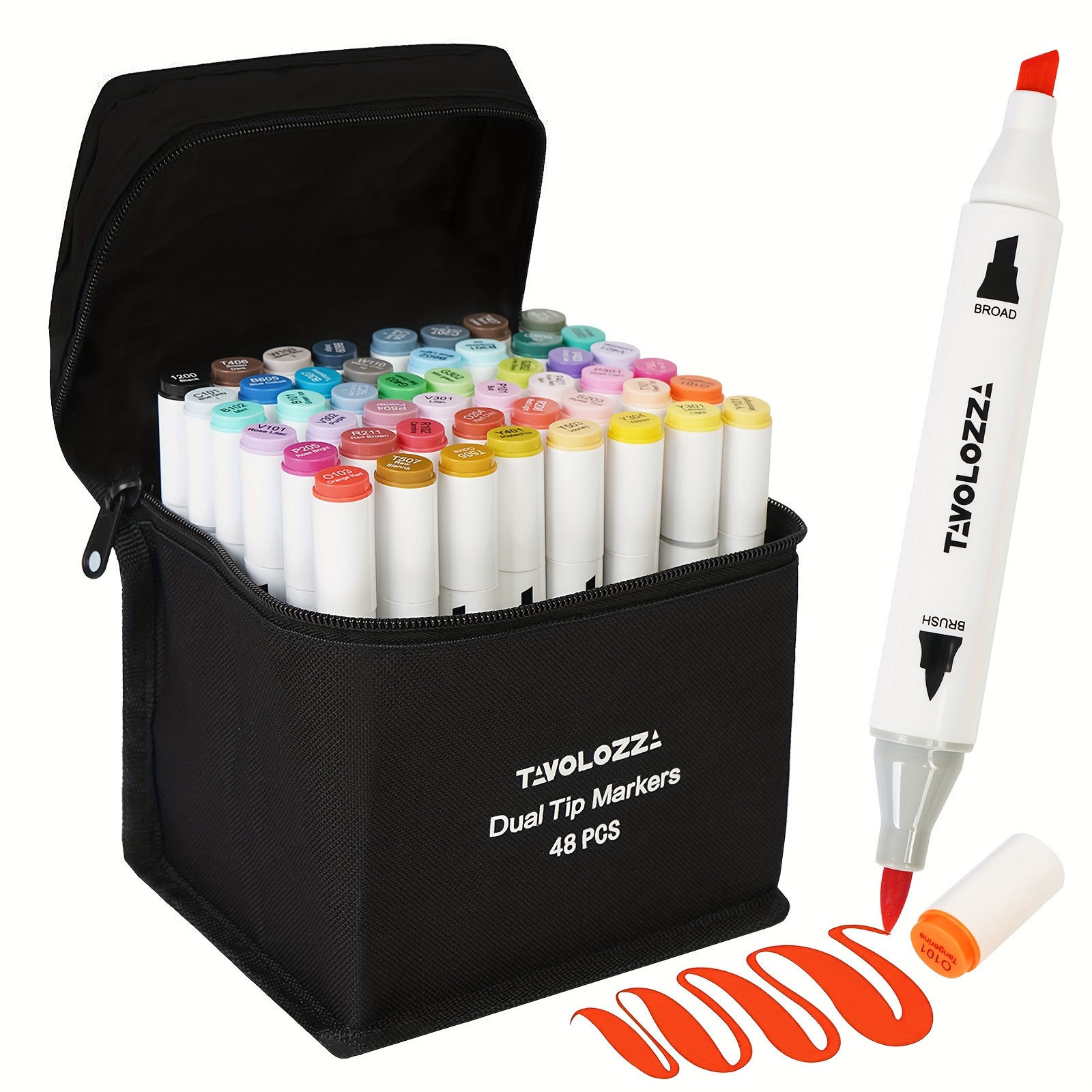 Color Art Markers Double ended Sketch Markers Set - Temu