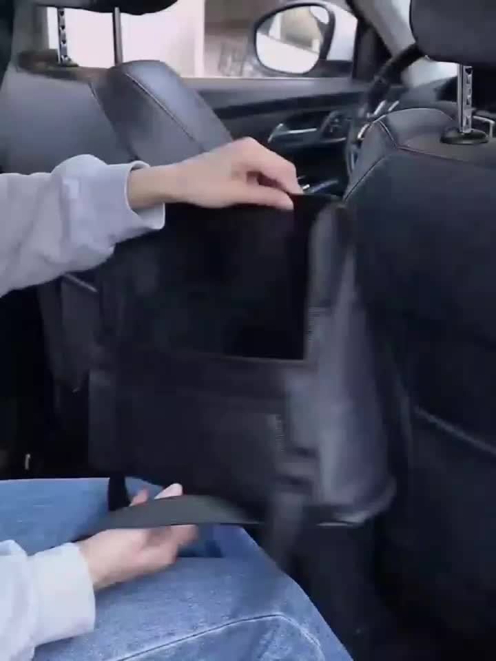 Car Armrest Box Center Console Storage Bag Car Seat Back - Temu